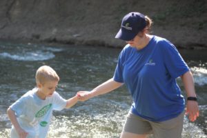 Camp Hike Creek